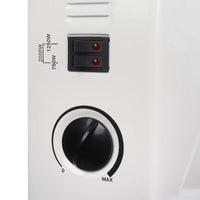 HKM-008467 2000W Freestanding Convector Heater with Adjustable Thermostat and Overheat Protection
