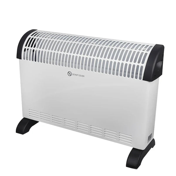 HKM-008467 2000W Freestanding Convector Heater with Adjustable Thermostat and Overheat Protection