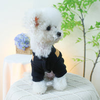 HKM-0086589 Punk Style Suspender Pants for Small and Medium Dogs with Traction Rope Buckle