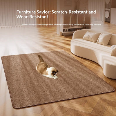 HKM-0086845 Sisal Pet-Proof Area Rug for Living Room - Available in Multiple Sizes and Colors