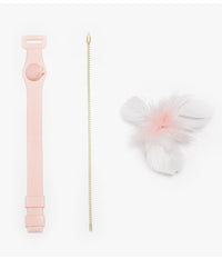 HKM-0089789 Bite-Resistant Cat Feather Toy with Tap Mechanism for All Ages