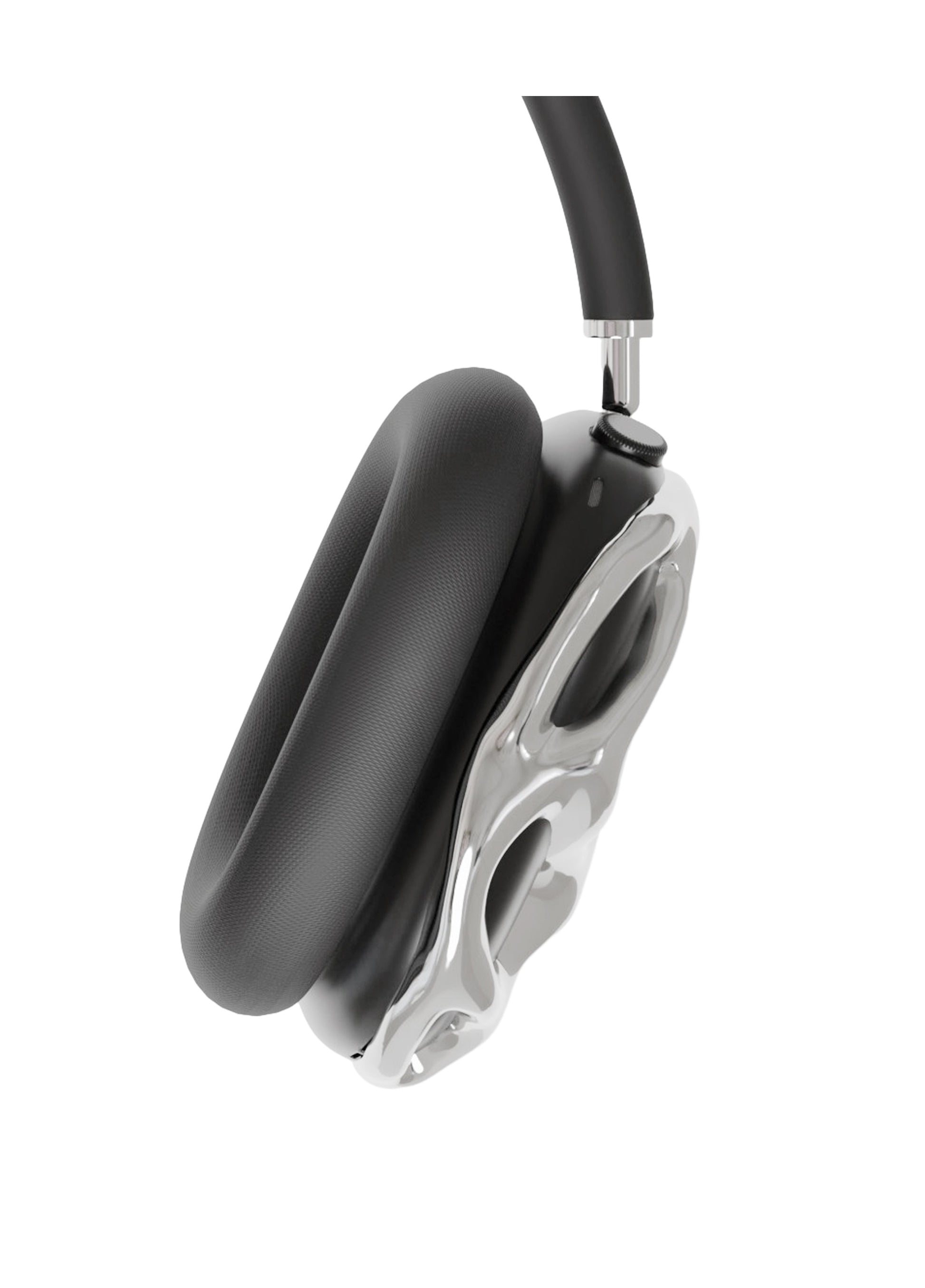 HKM-009043 3D Printed Semi-Transparent Hard Case for Apple AirPods Max - Resin Design