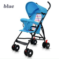 HKM-009043 4-Wheel Baby Stroller in Multiple Colours for Easy Mobility