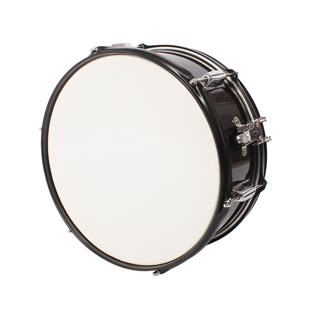 HKM-009107 14x5.5 Inch Professional Black Snare Drum for Musicians