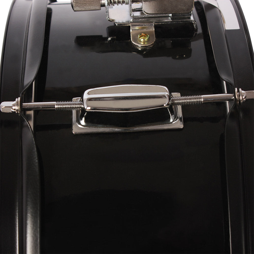 HKM-009107 14x5.5 Inch Professional Black Snare Drum for Musicians