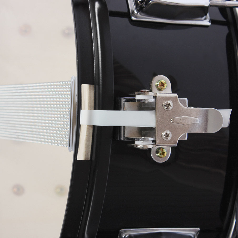 HKM-009107 14x5.5 Inch Professional Black Snare Drum for Musicians
