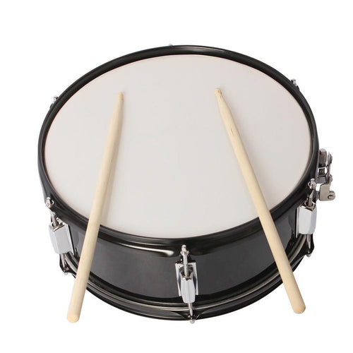 HKM-009107 14x5.5 Inch Professional Black Snare Drum for Musicians