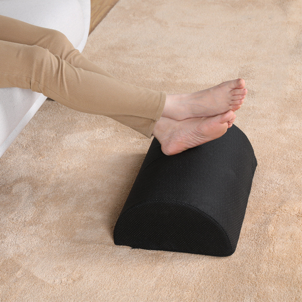 HKM-009235 Semi-Cylindrical Office Foot Pillow in Soft Polyester Fiber, 45x30x10cm