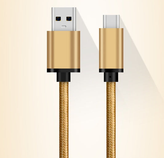 HKM-009235 USB 3.1 Type-C Charging and Data Cable for Mobile Phones and Notebooks, Fast Charging, Durable Metal Casing