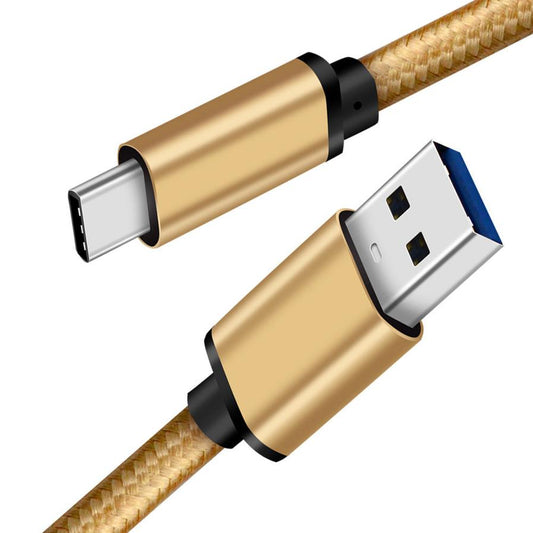 HKM-009235 USB 3.1 Type-C Charging and Data Cable for Mobile Phones and Notebooks, Fast Charging, Durable Metal Casing