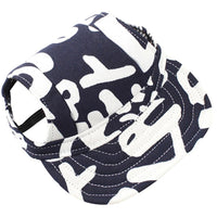HKM-0092605 Stylish Pet Baseball Cap for Bichon and Teddy Breeds