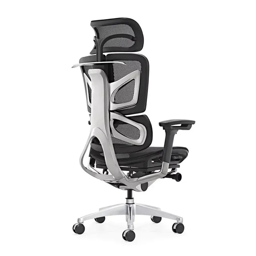 HKM-009299 Ergonomic Full Mesh Office Chair with Adjustable Recline and Swivel Design