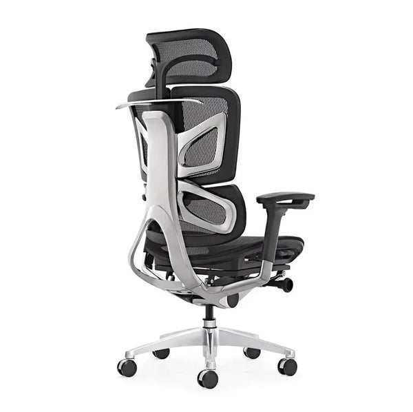 HKM-009299 Ergonomic Full Mesh Office Chair with Adjustable Recline and Swivel Design