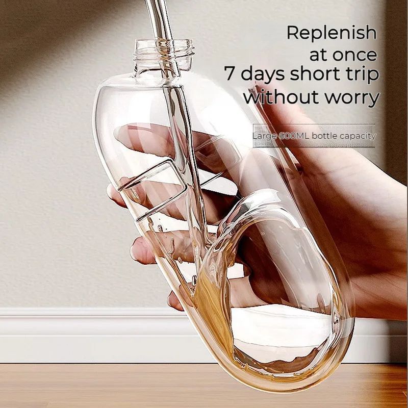 HKM-0093629 Automatic Non-Wet Mouth Water Bottle for Dogs and Cats - Pet Drinker Set