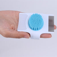 HKM-0095037 Multifunctional Pet Grooming Comb for Dogs - Hair Removal, Massage & Flea Control Tool