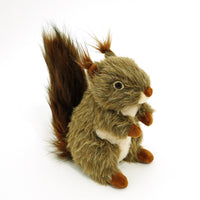 HKM-0095165 Squeaky Plush Squirrel Toy for Dogs and Cats - Interactive Chewing Toy for Aggressive Chewers