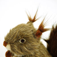 HKM-0095165 Squeaky Plush Squirrel Toy for Dogs and Cats - Interactive Chewing Toy for Aggressive Chewers