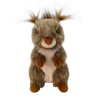 HKM-0095165 Squeaky Plush Squirrel Toy for Dogs and Cats - Interactive Chewing Toy for Aggressive Chewers