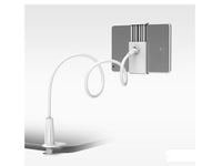 HKM-009555 Adjustable Tablet and Phone Mount Holder for Universal Use - Black & White, 1m & 70cm Options