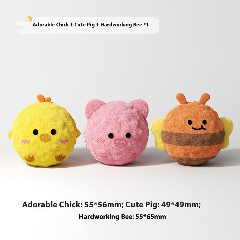 HKM-0096189 Interactive Spherical Dog Toy for Teeth Cleaning and Fun Playtime