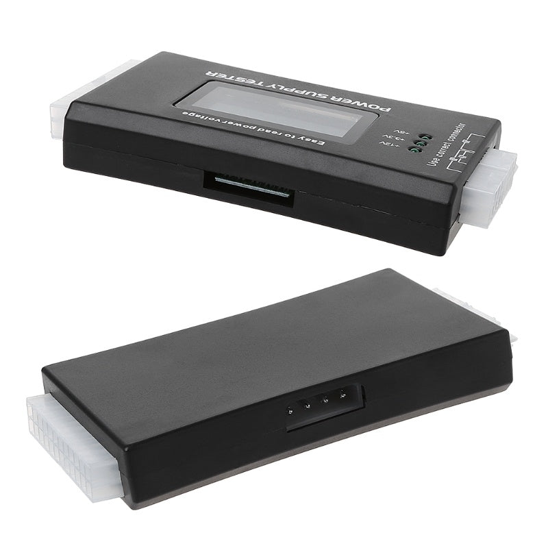 HKM-009683 Chassis Power Supply Tester with LCD Display for ATX, SATA, and PCI-E Interfaces