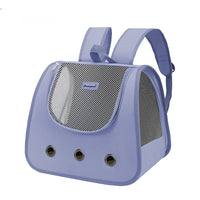HKM-0097213 Large Capacity Medium Hard Oxford Pet Cat Backpack in Solid Colors