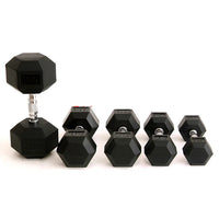 HKM-009875 20kg Steel Hex Dumbbells for Strength Training and Bodybuilding