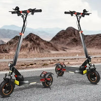 HKM-009875 800W Folding Electric Scooter - Max Speed 45km/h, Range 35-60KM, Full Suspension, Waterproof, Lightweight Aluminum Alloy