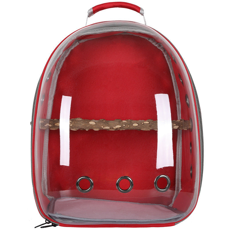 HKM-009939 Versatile Parrot Myna Bird Cage Backpack - Lightweight, Breathable, Wear-Resistant Design in Multiple Colors