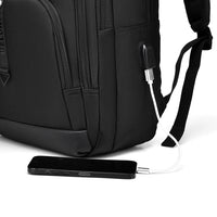 HKM-010067 Large Capacity Daily Waterproof Casual Laptop Backpack with Custom Logo