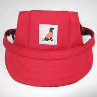 HKM-0101693 Spring and Summer Pet Sun Hat for Dogs and Cats - Adjustable Baseball Cap in Various Colors and Sizes