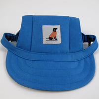HKM-0101693 Spring and Summer Pet Sun Hat for Dogs and Cats - Adjustable Baseball Cap in Various Colors and Sizes