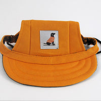 HKM-0101693 Spring and Summer Pet Sun Hat for Dogs and Cats - Adjustable Baseball Cap in Various Colors and Sizes