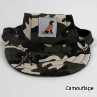 HKM-0101693 Spring and Summer Pet Sun Hat for Dogs and Cats - Adjustable Baseball Cap in Various Colors and Sizes