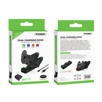 HKM-010323 Dual Charging Kit for Xbox Series X/S Controllers with Ni-MH Battery Packs and Covers