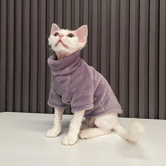 HKM-0103869 Warm Thick German Mink Velvet Pet Clothing for Cats and Dogs in Multiple Sizes and Colors