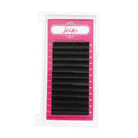 HKM-010387 Handmade Soft Silk Fiber False Eyelashes - Natural Length 8-12MM with Multiple Curl Options