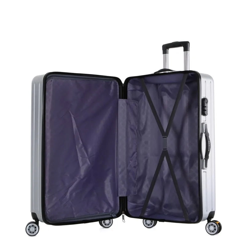 HKM-010387 Transparent Crystal PC Trolley Luggage - Model XHP084
