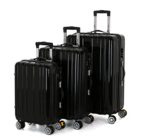 HKM-010387 Transparent Crystal PC Trolley Luggage - Model XHP084