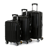 HKM-010387 Transparent Crystal PC Trolley Luggage - Model XHP084