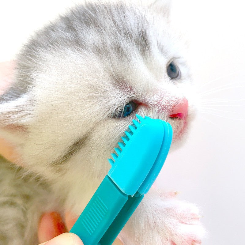 HKM-0104893 Cat Eye Brush for Grooming, Available in Blue and Pink, Ideal for Weddings, Holidays and Gift Giving