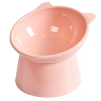 HKM-0105277 Elevated Anti Vomiting Cat Bowl with Non-Slip Base for Comfortable Feeding