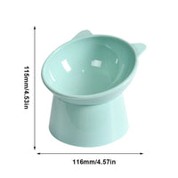 HKM-0105277 Elevated Anti Vomiting Cat Bowl with Non-Slip Base for Comfortable Feeding