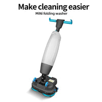 HKM-010579 Wireless Industrial Floor Scrubber and Sweeper Cleaning Machine
