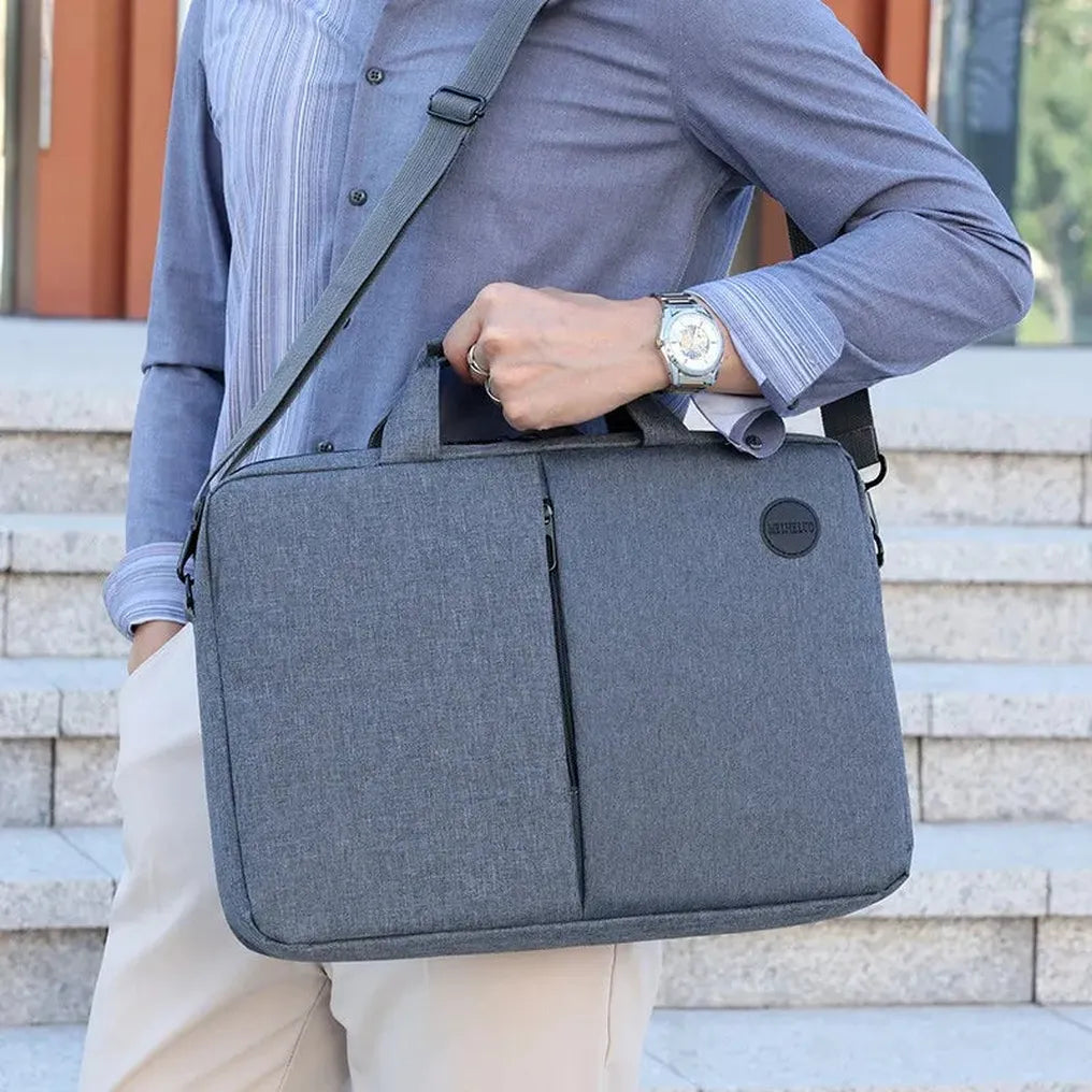 HKM-010707 Lightweight Oxford Laptop Tote Bag with Large Capacity for Computers and Accessories