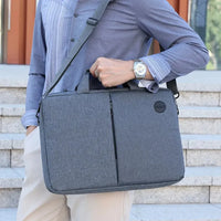 HKM-010707 Lightweight Oxford Laptop Tote Bag with Large Capacity for Computers and Accessories