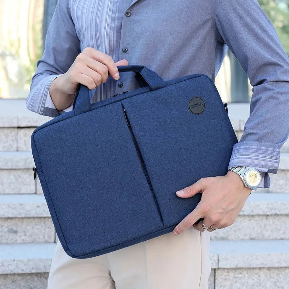 HKM-010707 Lightweight Oxford Laptop Tote Bag with Large Capacity for Computers and Accessories