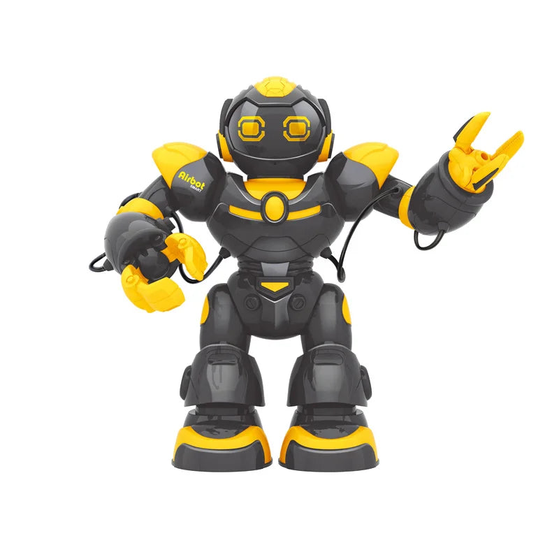 HKM-010963 Interactive Airbot Robot Toy with Remote Control and Shooting Features for Kids Ages 5 to 7