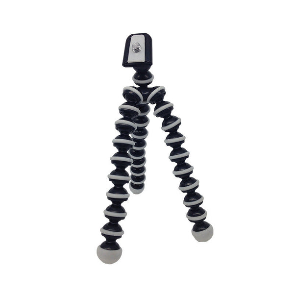 HKM-011219 Flexible Octopus Tripod for Sports Cameras - Universal Design, Black