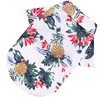 HKM-0113213 Hawaiian Style Pineapple Shirt for Small & Medium Dogs - Spring & Summer Pet Apparel